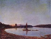 Francis Danby See bei Sonnenuntergang Spain oil painting artist